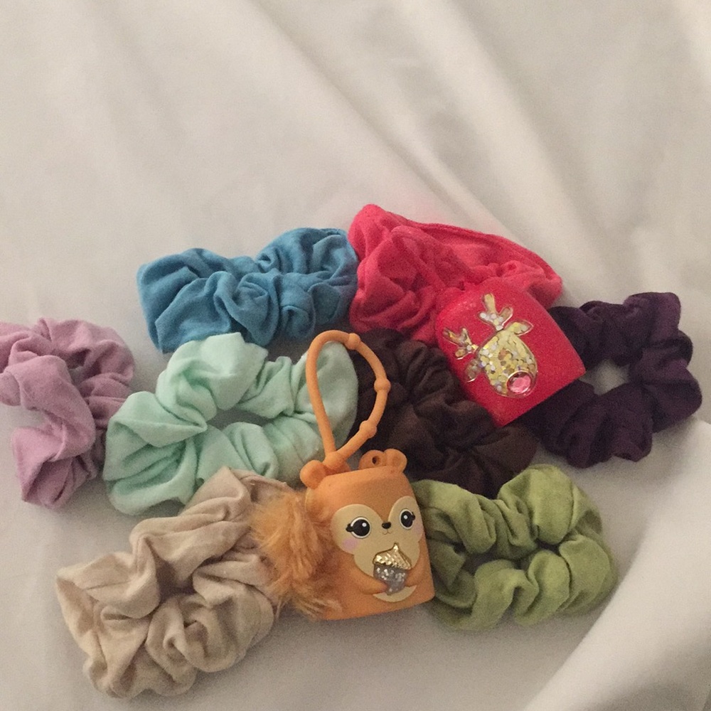 Bundle of Scrunchies and Hand Sanitizer Cases